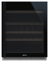Винный шкаф SMEG CVI638RN3 (петли справа) черный 