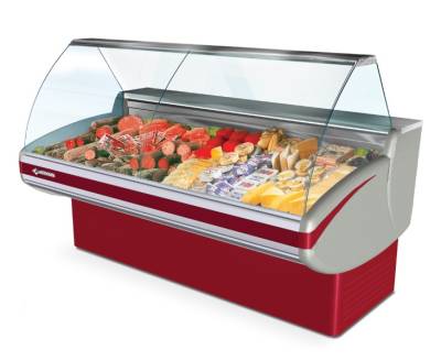 Холодильная витрина Cryspi Gamma-2 1500 (ral 3004)