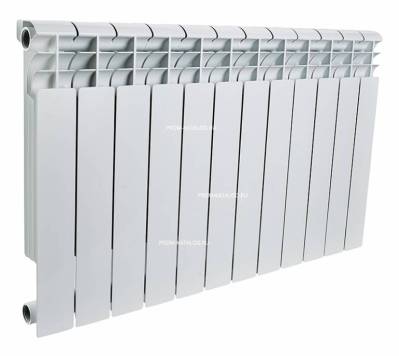 Алюминиевый секционный радиатор Rommer AL500-80-100 8 секций